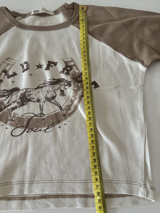 Bluzka top na długi rękaw