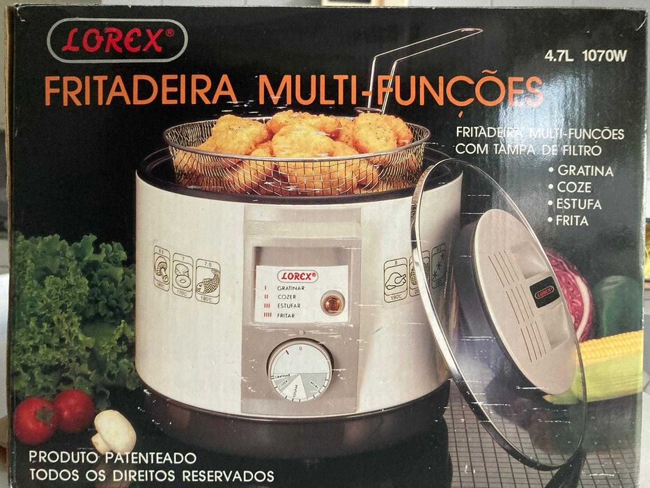Fritadeira Multi-funções Lorex 4.7L 1070W