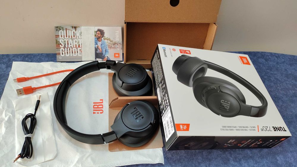 Auscultadores JBL Tune 720 BT (Preto)