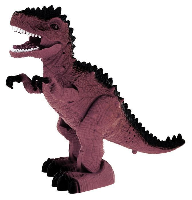 Dinozaur T-Rex Chodzący Chodzi Świeci + Jaja Zestaw  -Superzabaweczki-