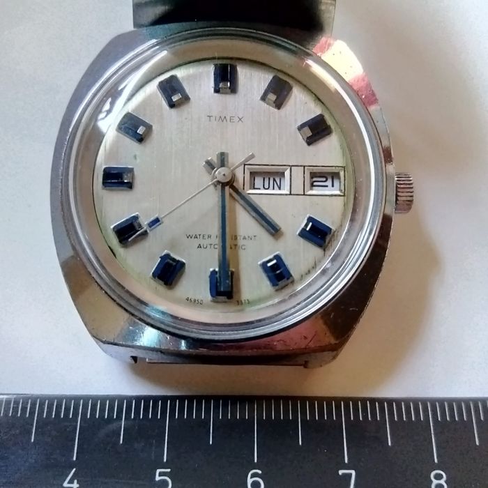 Relógio automático vintage Timex Automatic