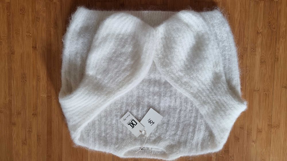 sweter kid mohair