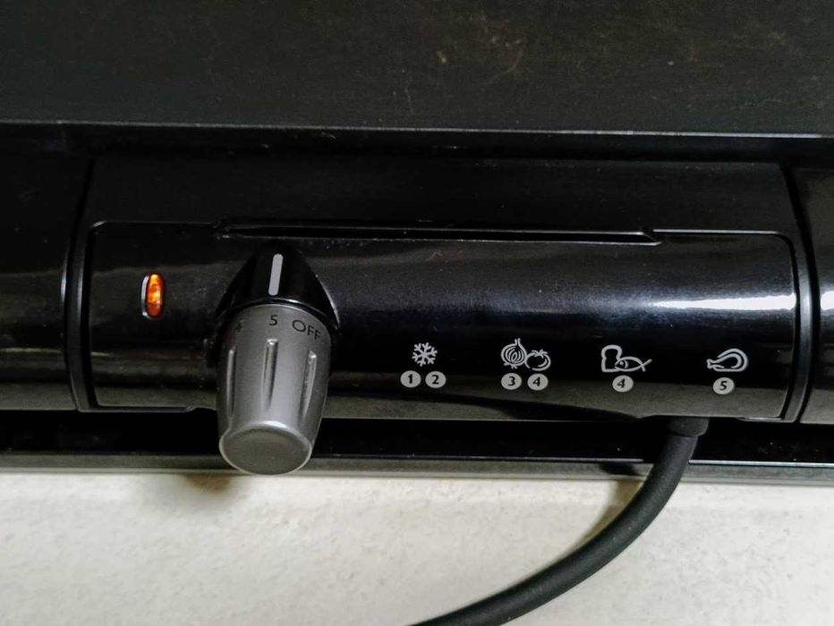 Grelhador placa grande de mesa elétrico Philips