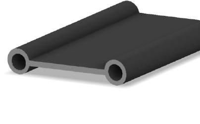 Uszczelka łącząca kabinę KEDRA 40 c-360, c-330, c-4011, pas zbiornika