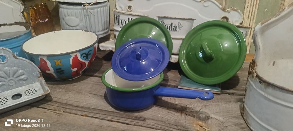 Stara emalia. Stary rondel.