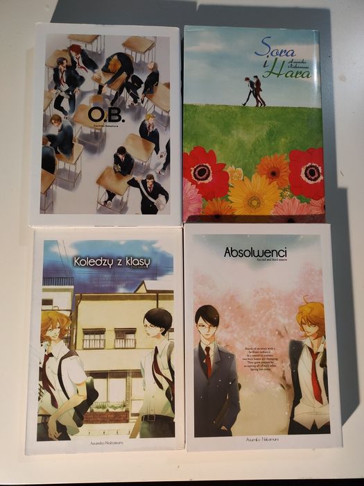 Koledzy z klasy, Absolwenci, O.B, Sora i Hara, mangi, unikaty, zestaw