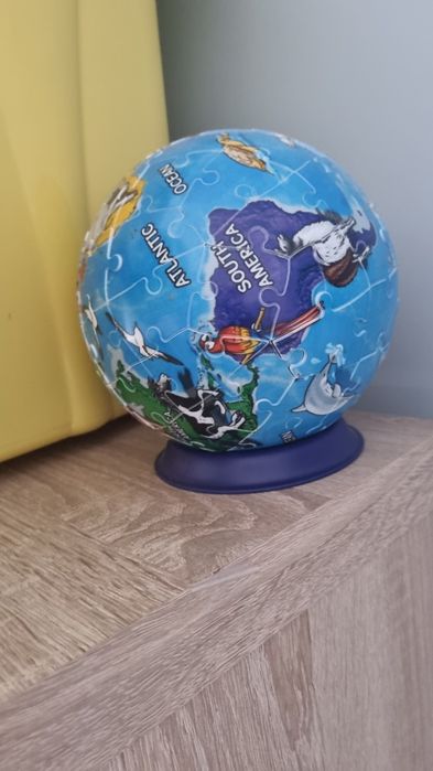 Puzzle 3d globus
