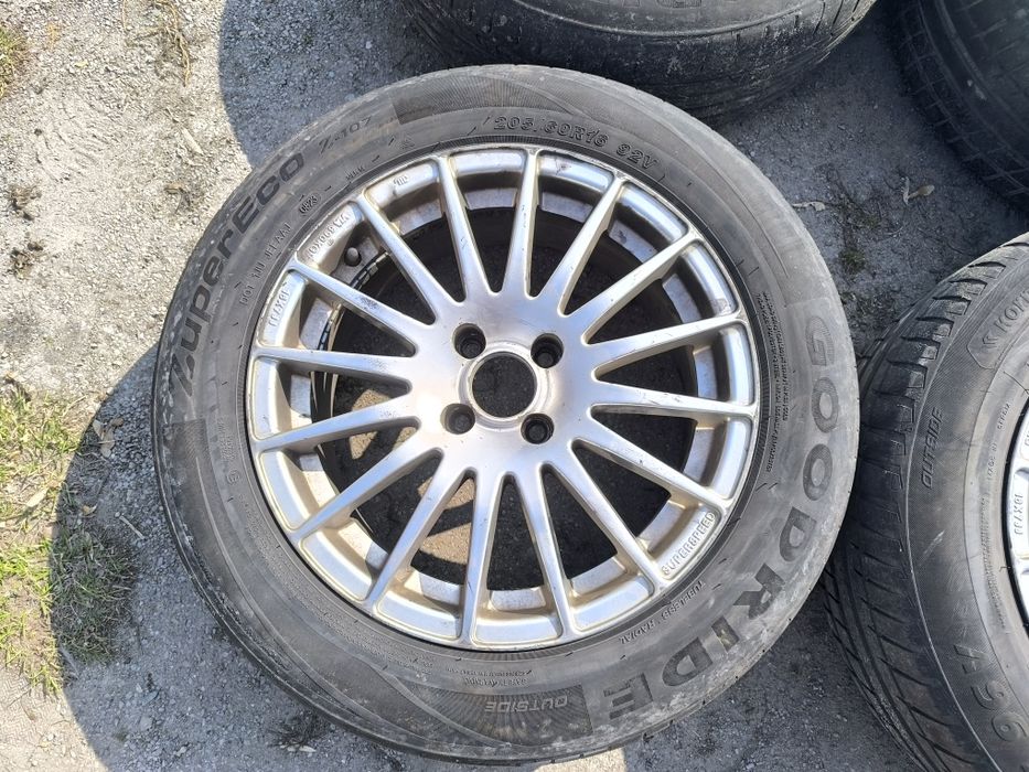 Alufelgi R16 4x100 205/60 letnie