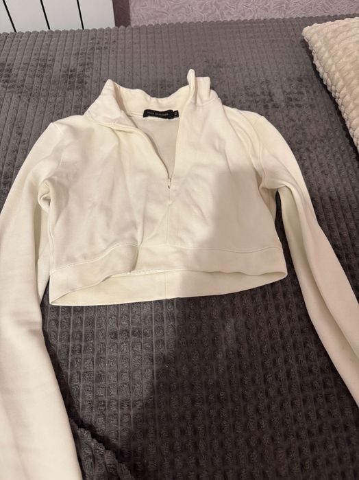 Miss diamond біла кофтинка на замочку