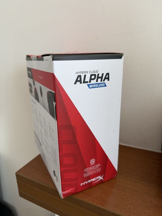 HyperX Cloud Alpha Wireless Czarno-czerwony