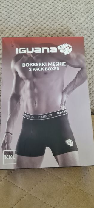 Bokserki męskie XXL IGUANA 2 - pack