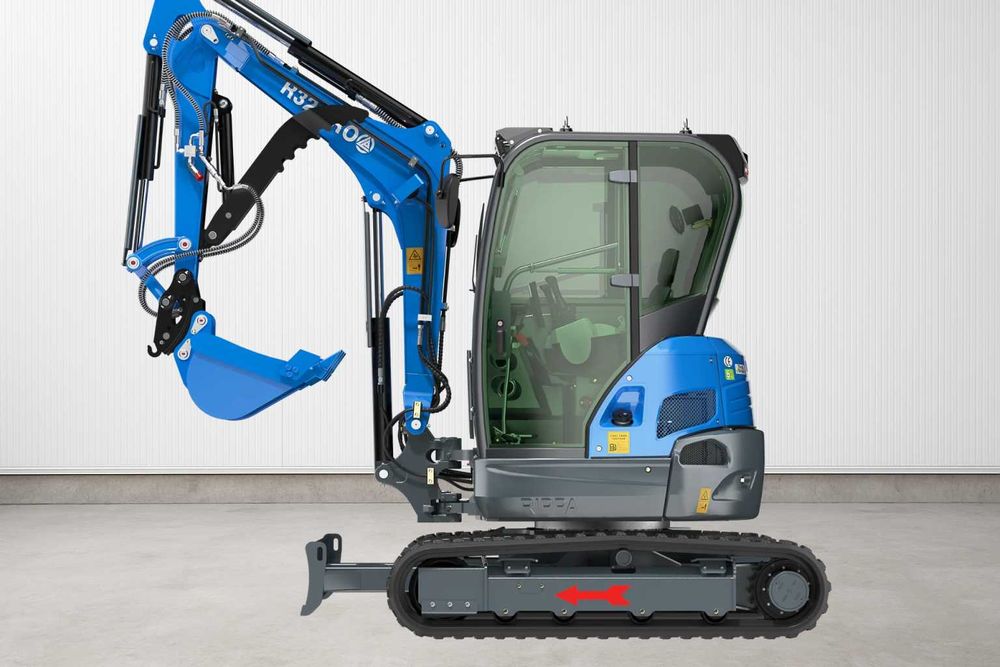 MINI GIRATORIA 3500kg R32-PRO - Cabinada A/C – Kubota V1505