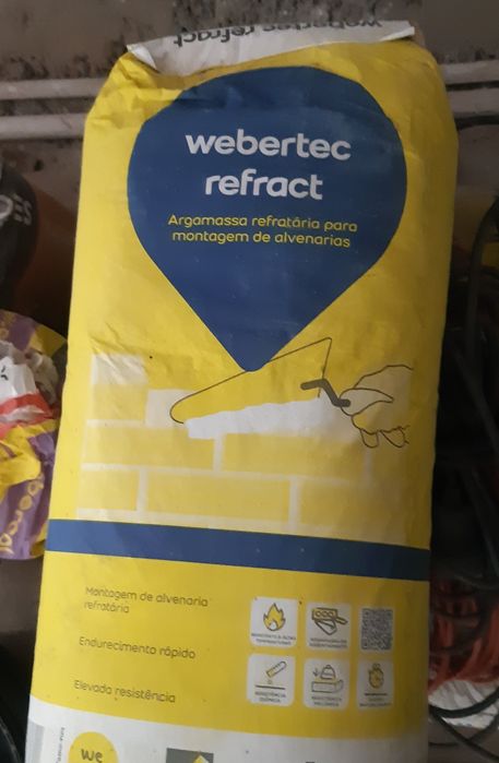 Argamassa Refratária da webber