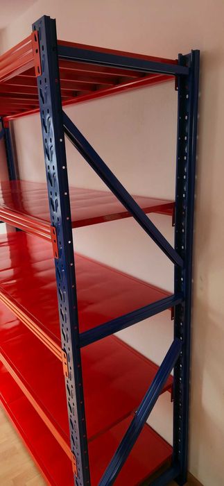 Faktura! NOWE REGAŁY metalowe 5-półkowe 200x200x60cm magazynowe garażowe NOWE