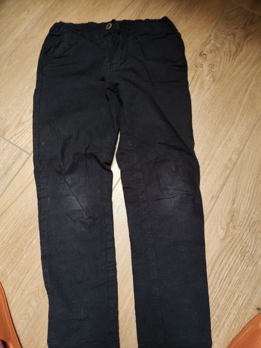 Ocieplane spodnie smyk z podszewką 128