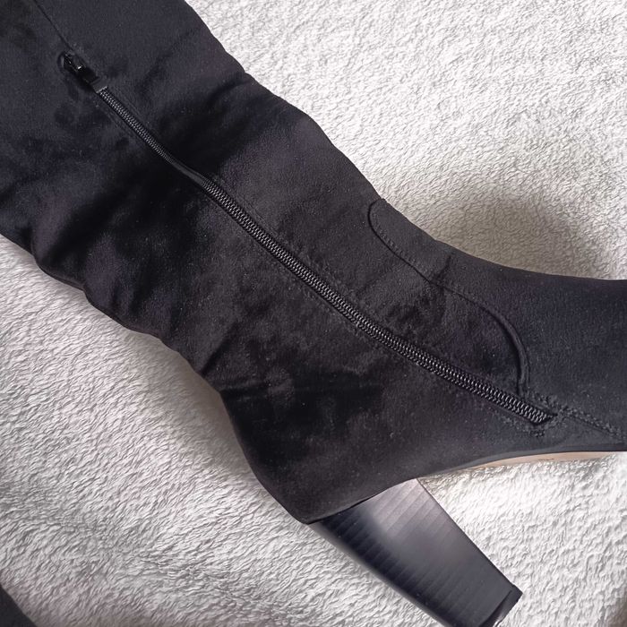 Kozaki czarne rozmiar 39