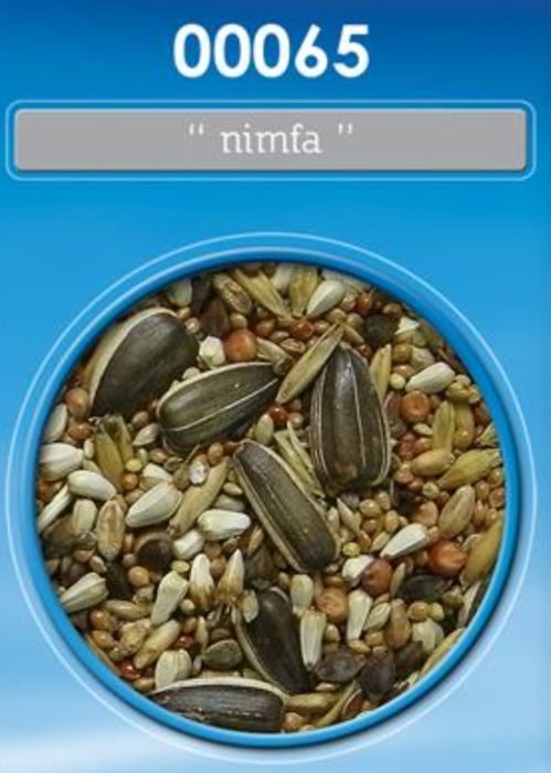 Karma dla średniej papugi NIMFA 1kg