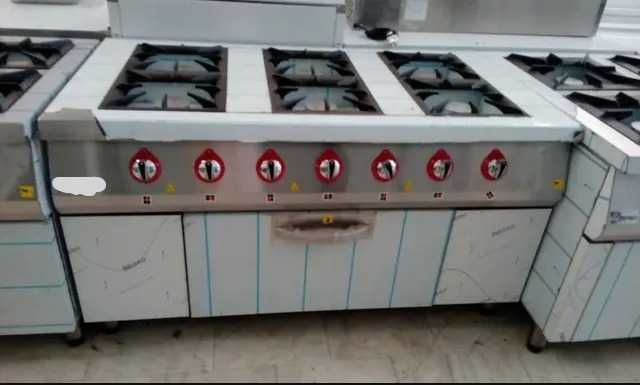 Fogão Industrial 6 Queimadores C/ Forno NOVO
