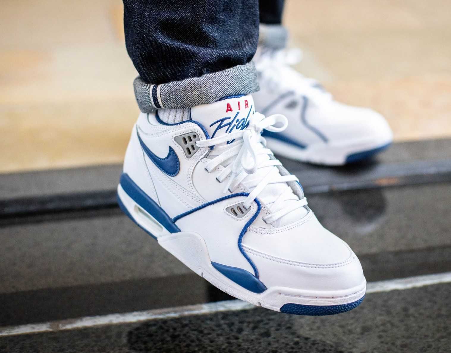 Nike air flight 89 royal blue sales