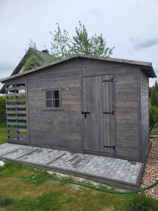 Promocja Domek ogrodowy z drewutnią montaż cały kraj