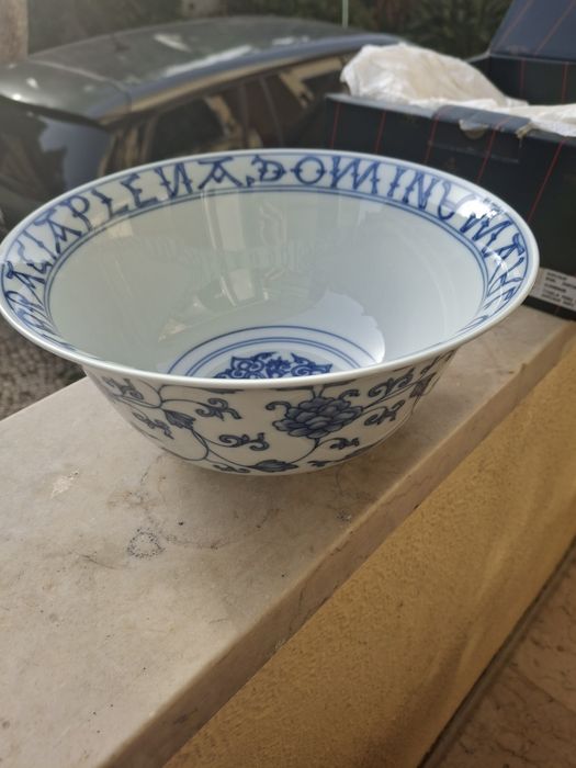 Saladeira Tigela Pêro de Faria Vista Alegre — Edição Especial (C/ Caixa)