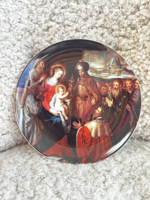 Pratos decorativos Vista Alegre, edições de Natal