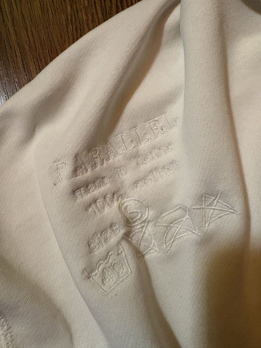 paralel оригинальное худи укр бренда белое y2k opium