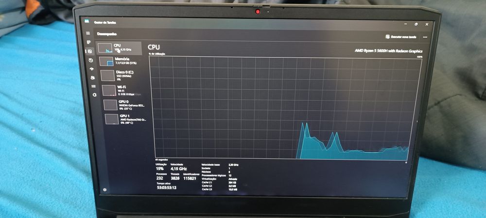 Notebook Lenovo IdeaPad gaming 3