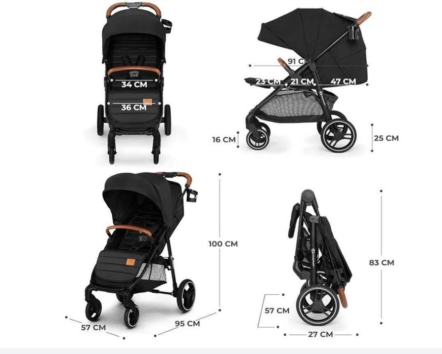 Carrinho kinderkraft GRANDE PLUS