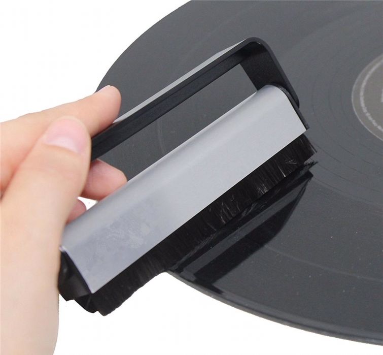 Escova de limpeza discos de Vinil