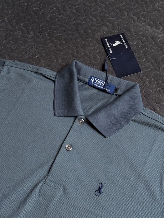 Polówka Ralph Lauren grafitowa DOSTAWA GRATIS