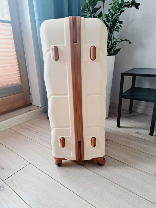 Walizka podróżna 65 l duża turystyczna wytrzymał pojemna na kółkach