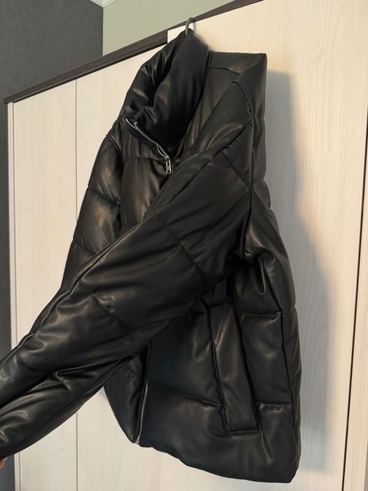 Чоловіча зимова Zara EUR L USAL MEX 42 екошкіра