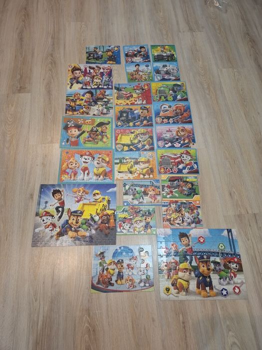 Puzzle psi patrol mega paczka 24 obrazków