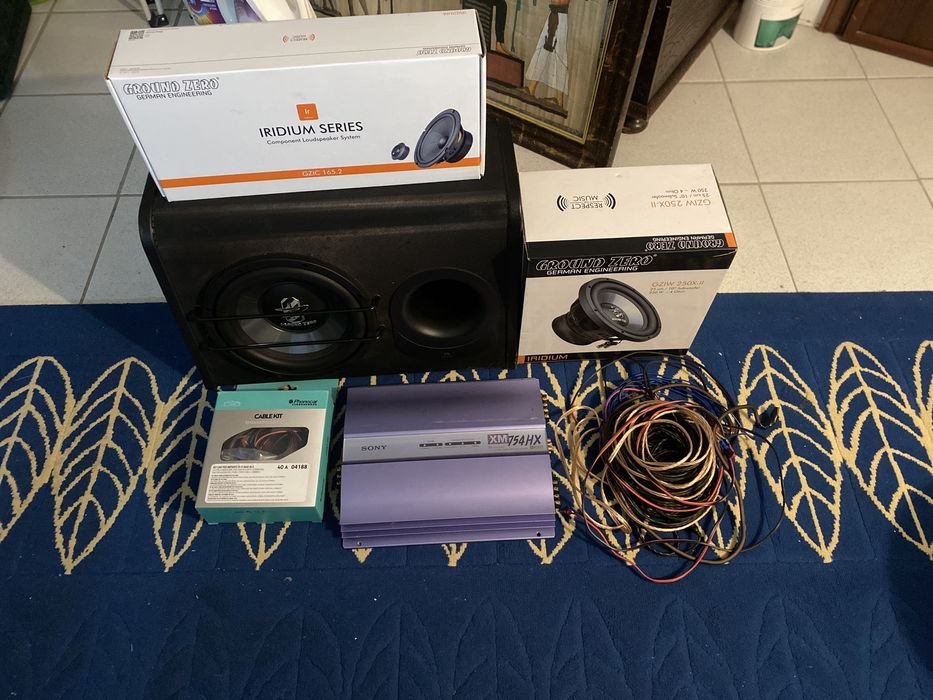 Sistema de som para carro