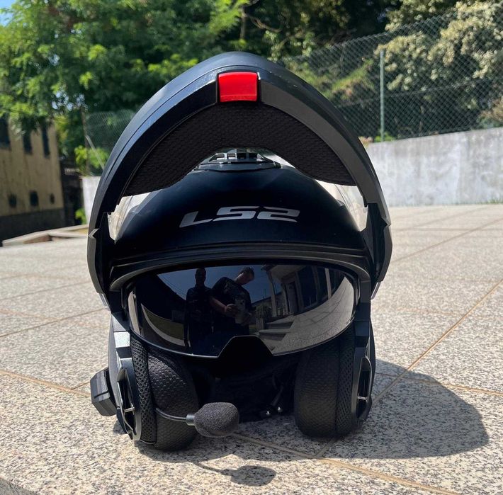 Capacete modular com bluetooth