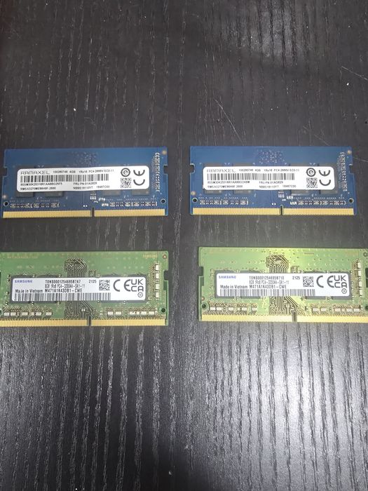 Memórias portátil DDR 4