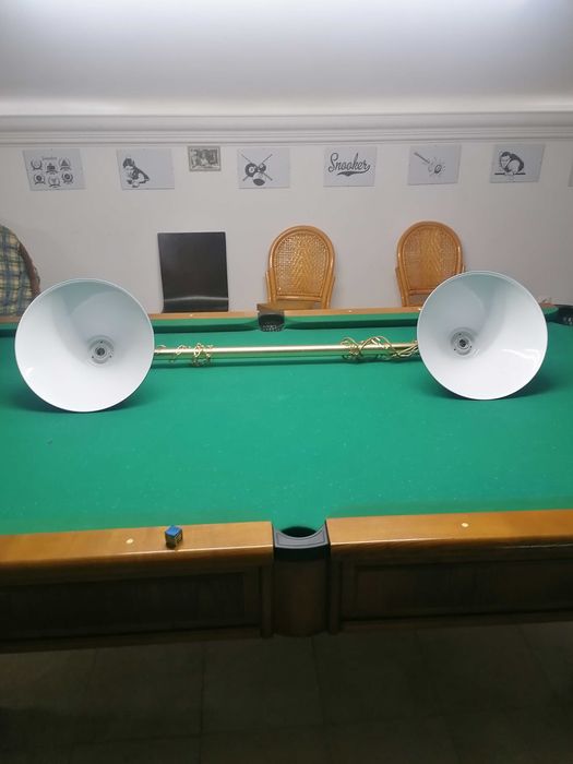 Eluminação de snooker ou matraquilhos