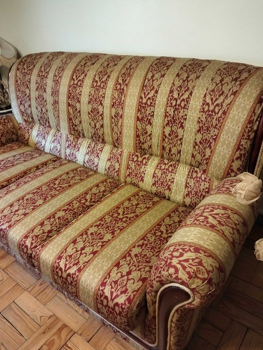 Sofá Cama com três lugares