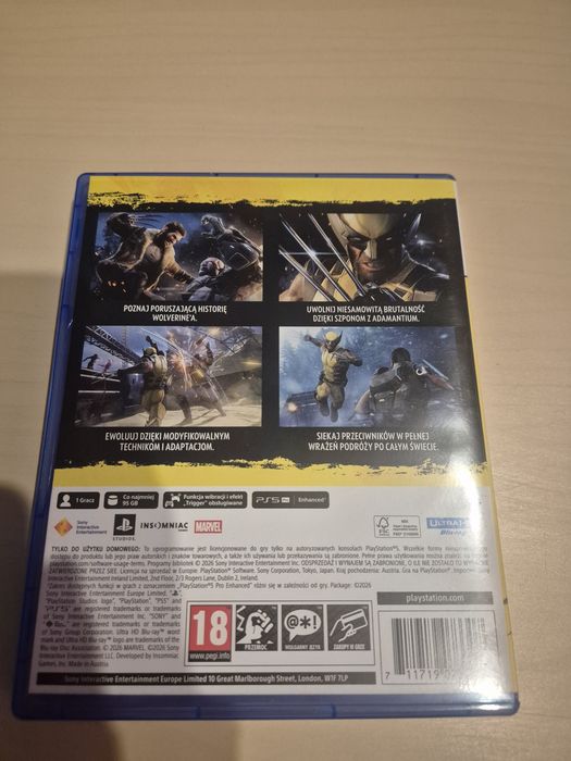 Marvel Wolverine Ps5 PL