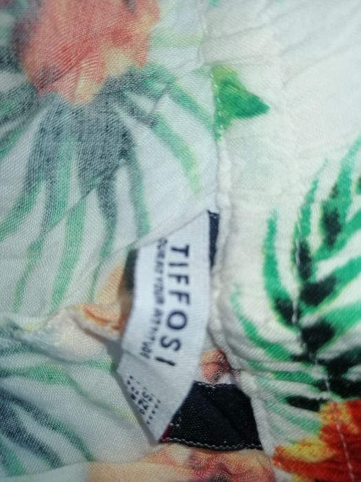 Calções florais 11-12 anos tiffosi rapariga