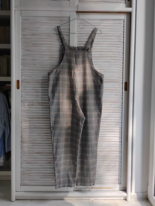 Ogrodniczki w kratę H&M L 40