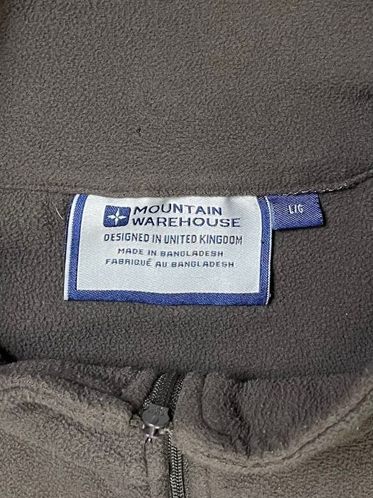 Mountain Warehouse кофта толстовка L размер флисовая трекинговая