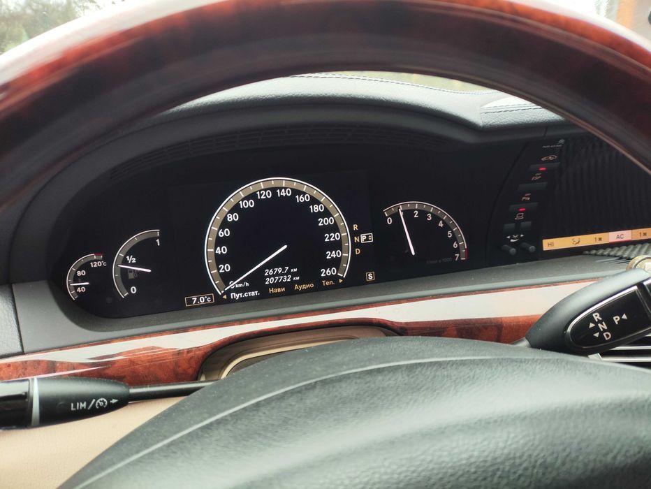 Продам S 221 3.5 газ.бенз