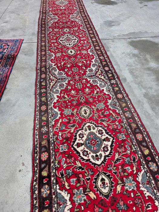 Chodnik  dywan wełniany 620 x 84 cm orientalny czerwony #839 Stylowy Węgrów