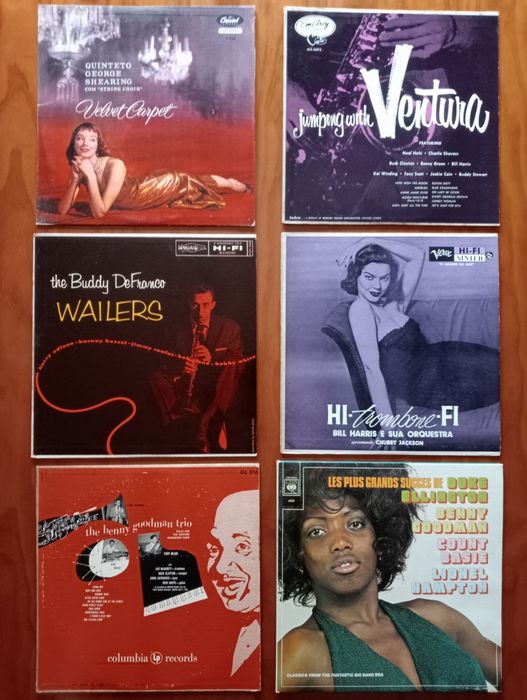 Discos Vinil Antigos de Jazz