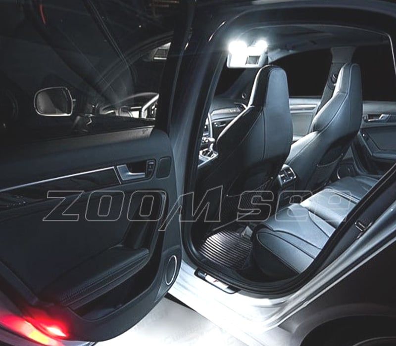 KIT COMPLETO 15 LAMPADAS LED INTERIOR AUDI A4 S4 B8 SALOON SEDAN 09-15