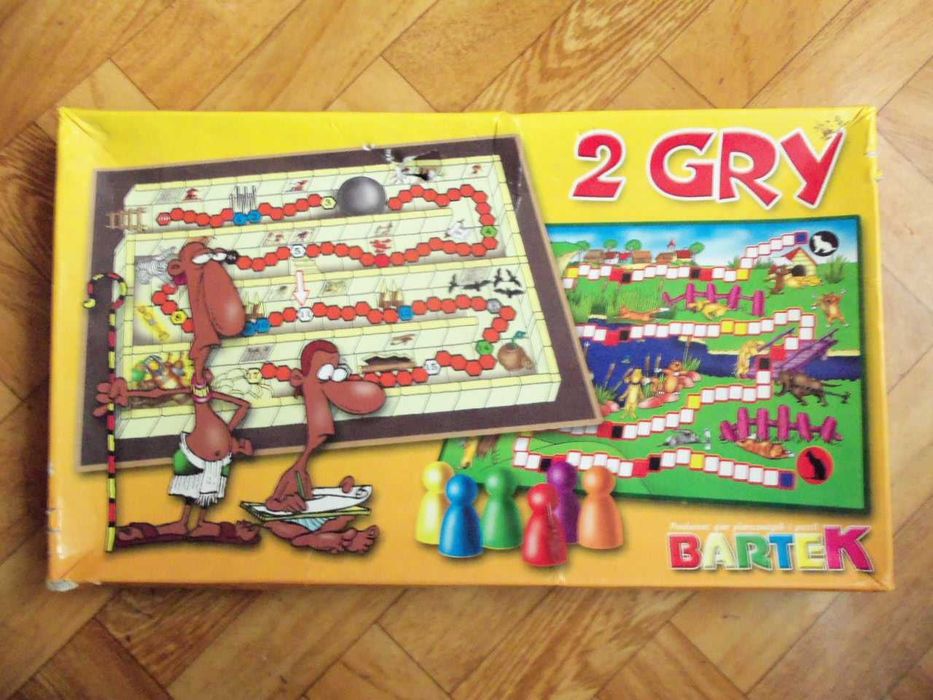 Gra planszowa "Skarb faraona" - 2 gry