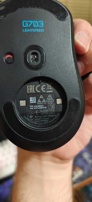 Ігрова безпровідна мишь Logitech G703 Hero 25K Lightspeed