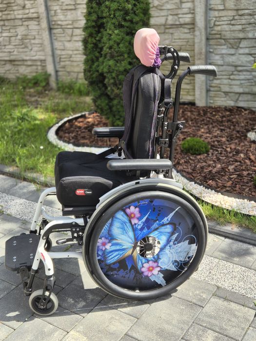 Wózek aktywny inwalidzki dziecięcy  Youngster  3 w zabudowie SPEX